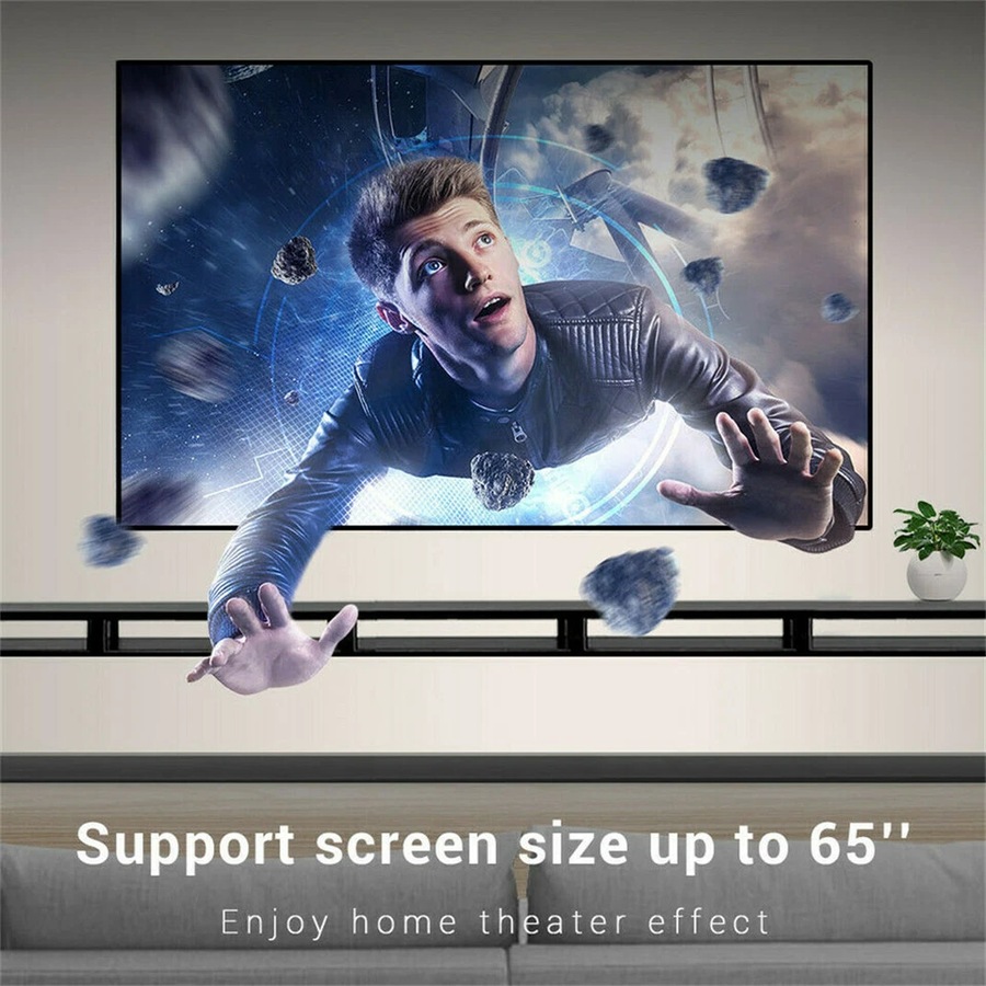 32"-65" Heavy Duty Wall Corner TV Mount Flexible Full Motion Swing Arm Bracket