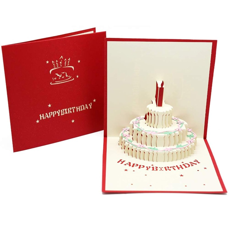 Buy Birthday Pop Up Card Valentines Day Card 3d Card Greeting Card Birthday Card Popup