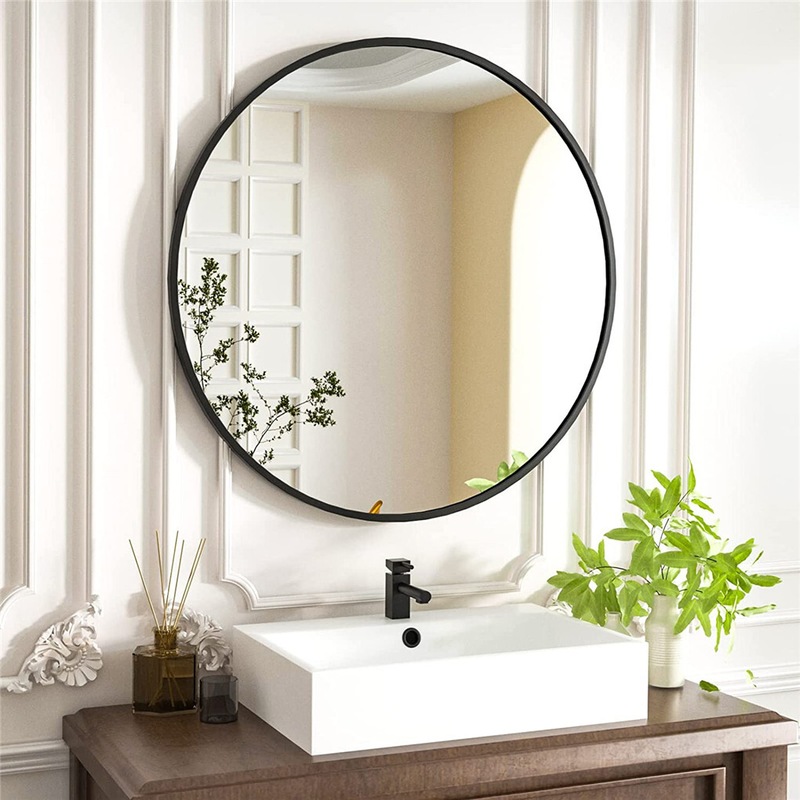Buy Classic Round Wall Mirror Bathroom Mirror w/ Premium NonRusting