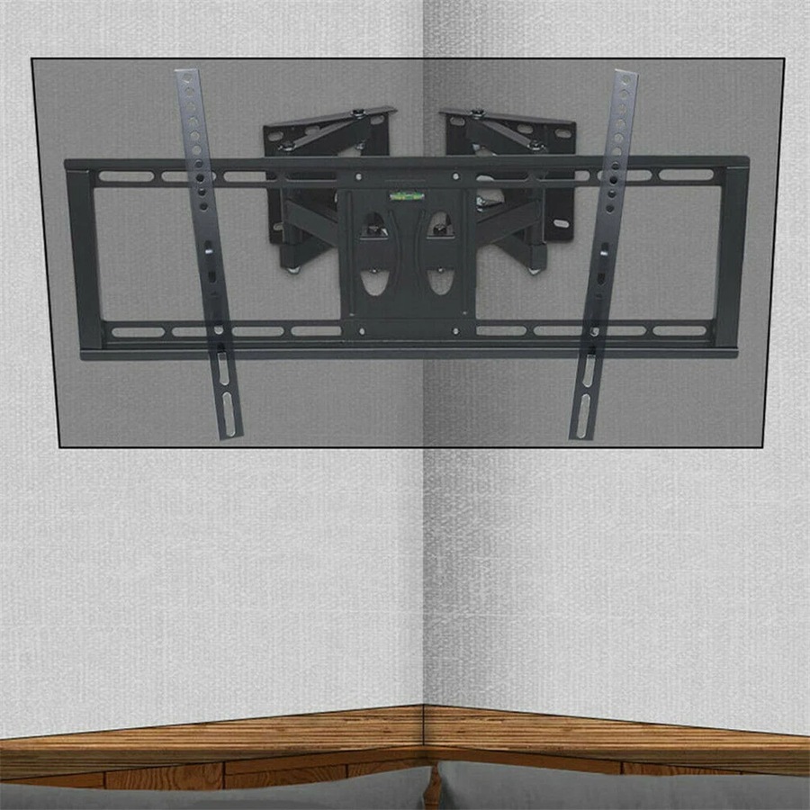 Corner TV Bracket Tilt Swivel TV Wall Mount Articulating Arm Full Motion 32-65in