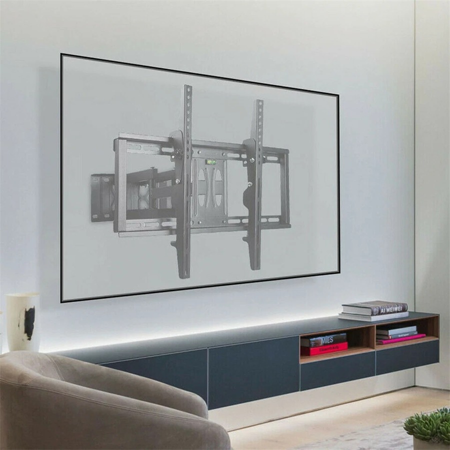 Corner TV Bracket Tilt Swivel TV Wall Mount Articulating Arm Full Motion 32-65in