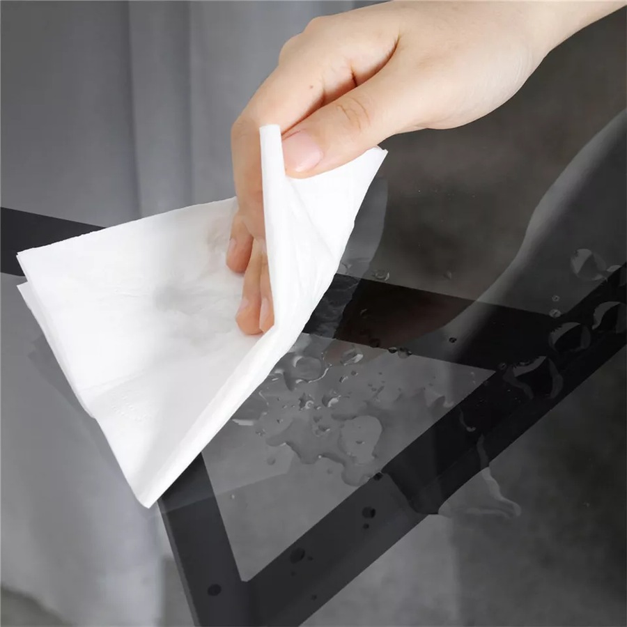 Fin Sleek Tempered Glass Tall Accent Side End Coffee Table Display Candle/Table Lamp