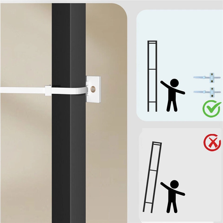 XL Industrial Open Wardrobe Clothes Storage Cabinet with Curtain and Drawers - Heavy Duty Garment Rack Closet