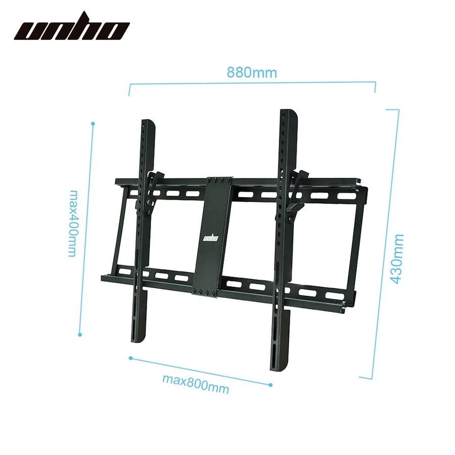 Fin Tilt Tv Bracket Wall Mount To 32-50 55 60 65 70 85 Inch Extra Large Tv 800X400Mm
