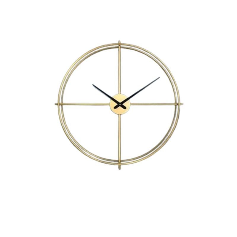 Buy Handmade Large Wall Clock 91 cm Metal Gold Wall Clock French