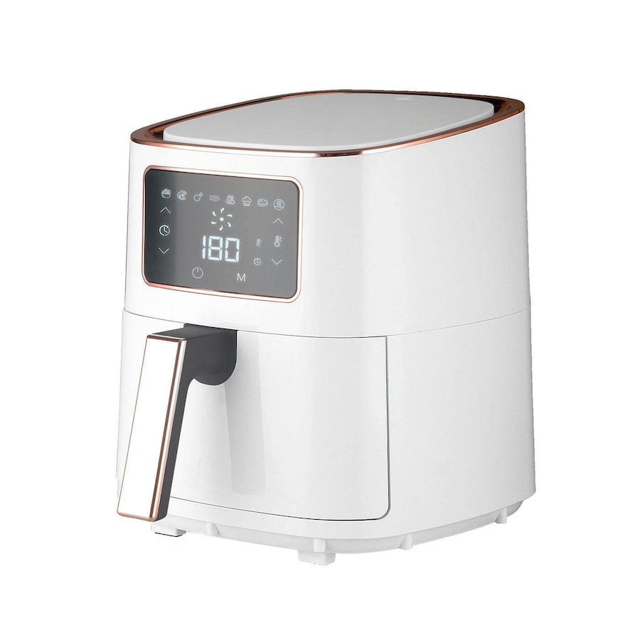 7L Digital Air Fryer (White Rose Gold) 1700W, 8 Cooking Settings