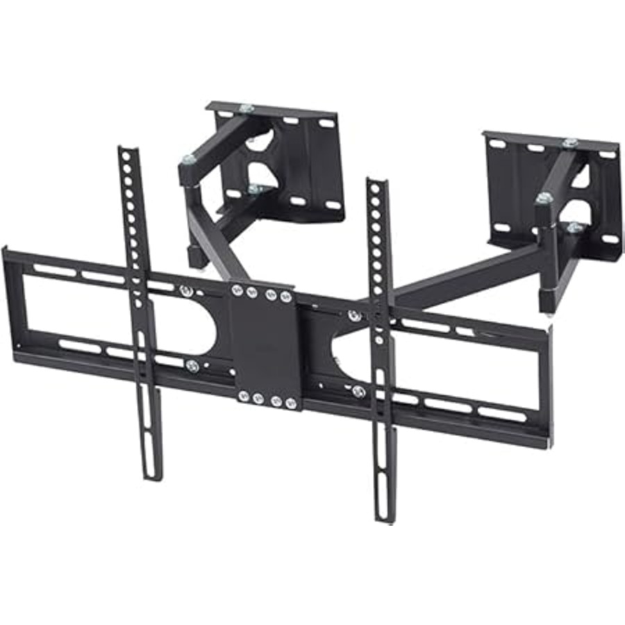 Heavy Duty Large Wall Corner TV Mount Full Motion Swing Arm Bracket fr 32-65inch