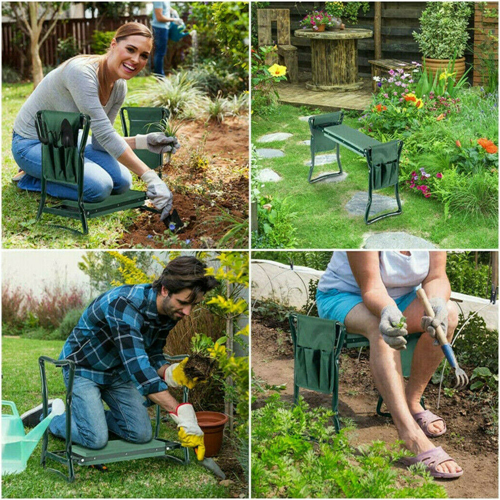 Heavy duty garden kneeler best sale and seat