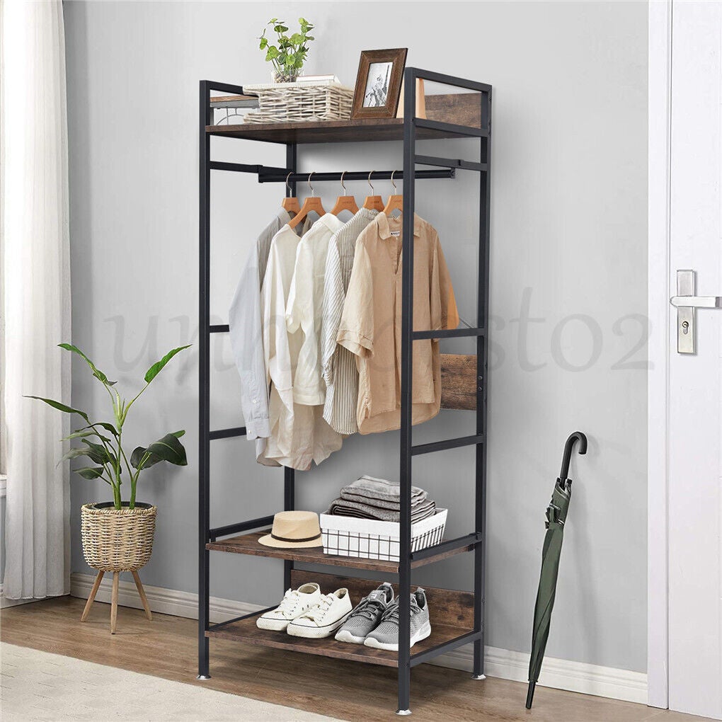 Hallway on sale clothes rack