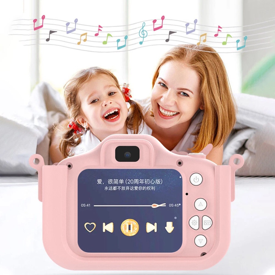 Unicorn Digital Kids Camera 1080P HD with Front/Back Lenses