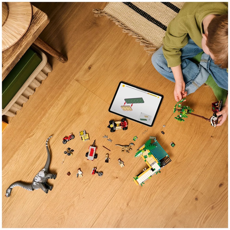 LEGO Jurassic World Raptor And Titanosaurus Tracking Mission 76973