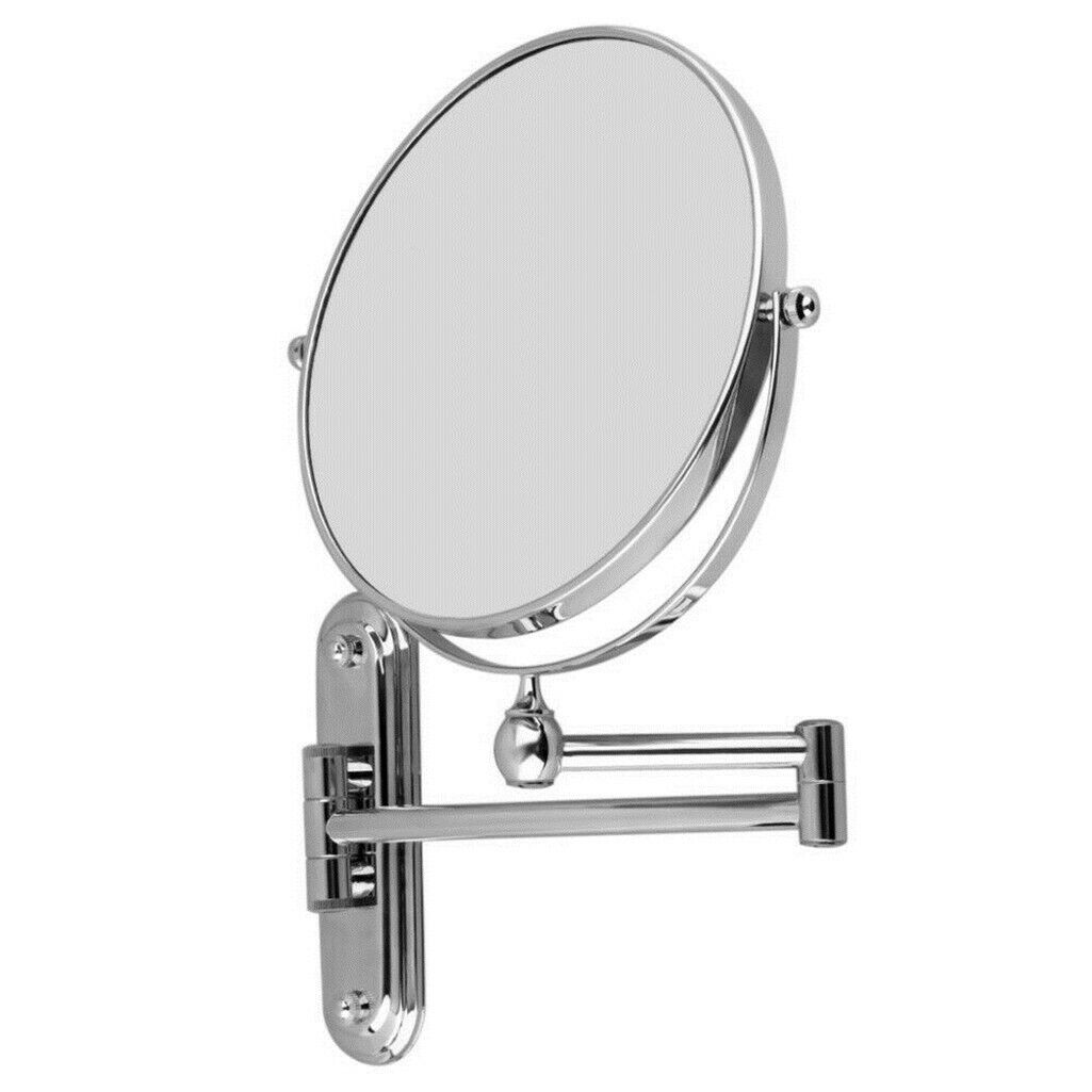 Folding store magnifying mirror