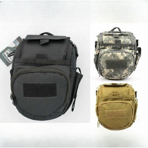 New Military Style Ripstop Camera Bag Case Waist Pouch in Black