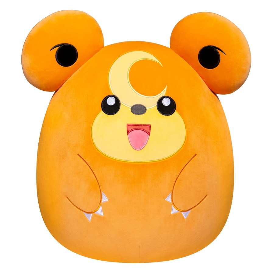 Pokemon Teddiursa Squishmallow 14" (35cm) Super Soft Plush Toy
