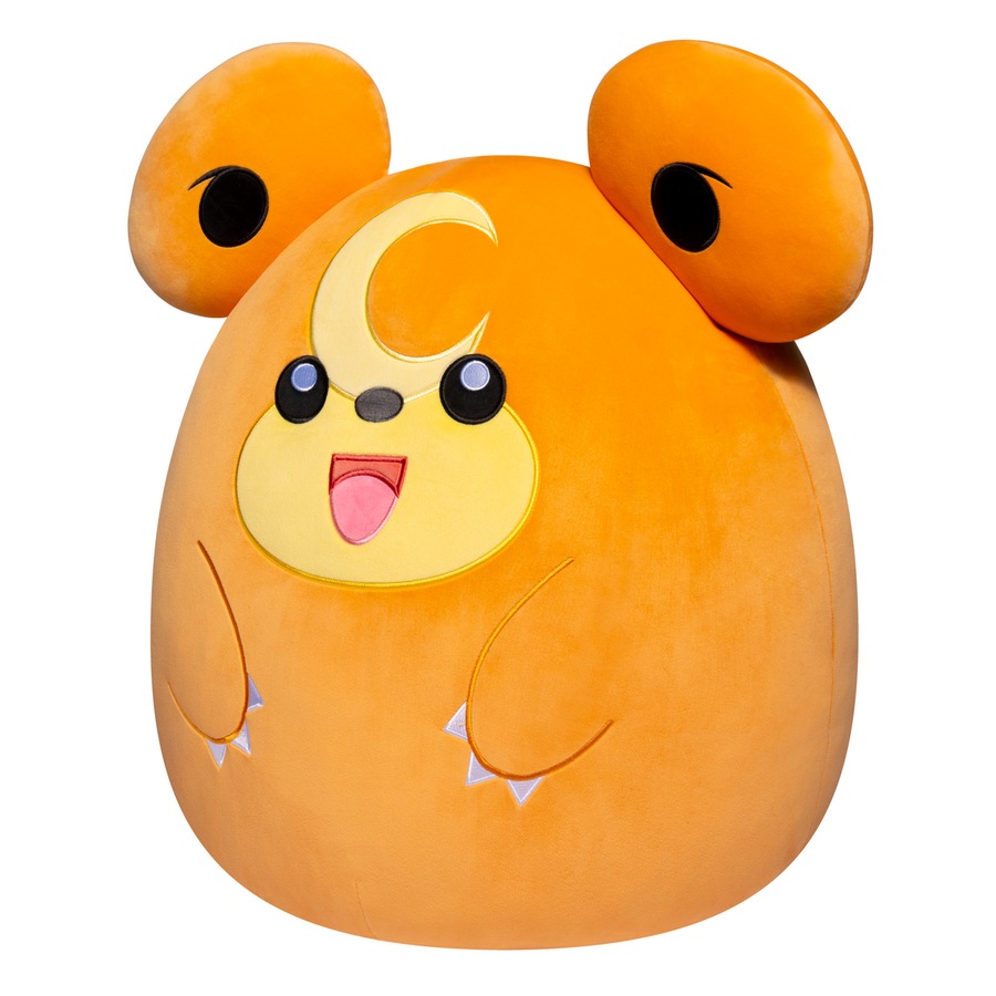 Pokemon Teddiursa Squishmallow 14" (35cm) Super Soft Plush Toy