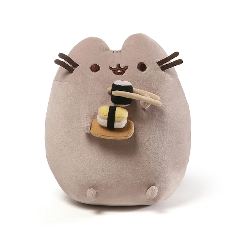 Pusheen the Cat with Sushi Plush 24cm Soft Toy