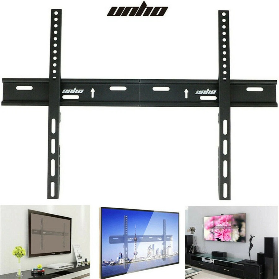 Smart TV Wall Bracket Fixed Slim for 26-70" 32 60 65 Inch Samsung LG Sony Plasma