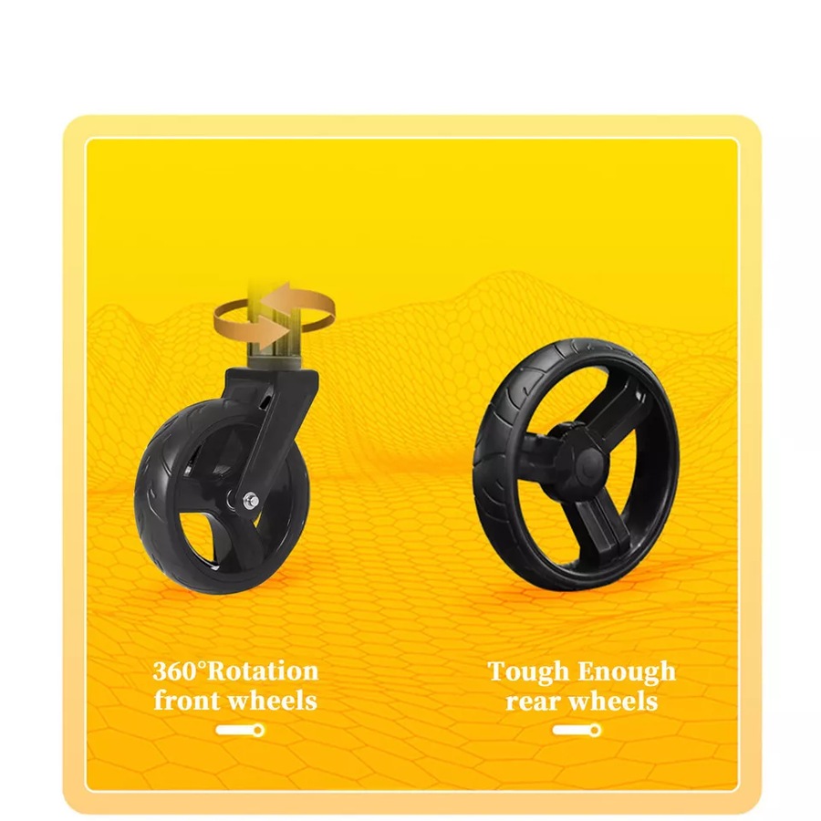 Super Shockproof Dog Stroller Foldable Pet Cart Jogger Wagon Pet Travel Carrier