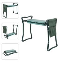 FIN Upgraded Garden Kneeler Thicken Seat Padded Kneeling Stool Outdoor Protect Knee