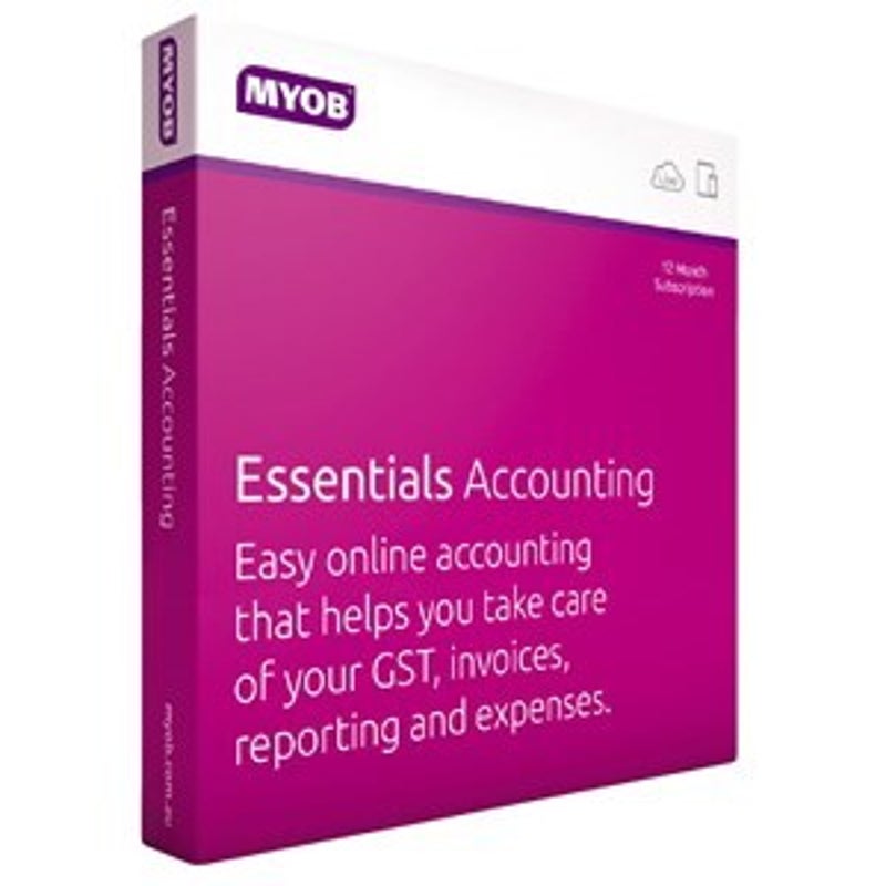 mydeal.com.au | MYOB ASME133441-0915-SUB-3MTH-AU Essentials Accounting with Payroll 3 Months Test Drive