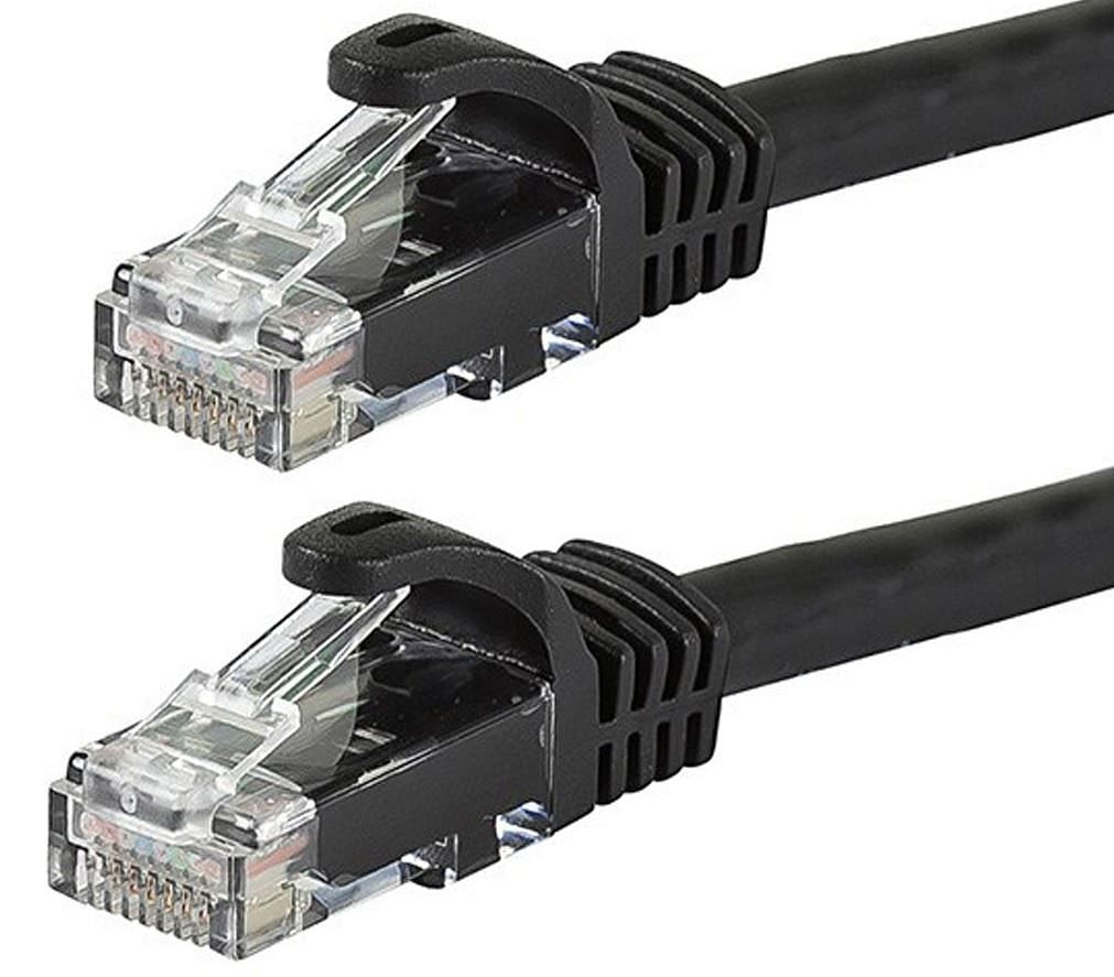 Astrotek CAT6 Cable 10m - Black [AT-RJ45BLKU6-10M]