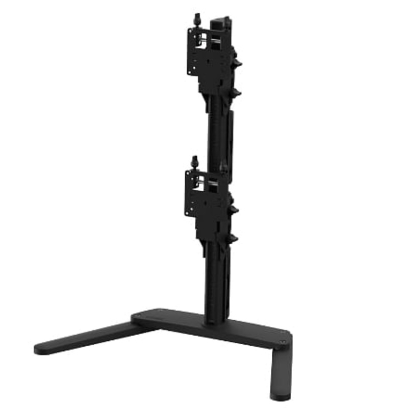 Buy Atdec Freestanding Heavy Duty Dual Vertical Mount Awms 2 Bt75 Fs B