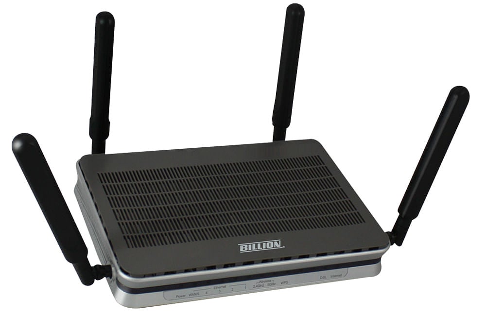 Billion BIPAC 8900AX AC2400 4G/LTE VDSL2/ADSL2+ Wave 2 VPN Firewall Router [BIPAC8900AX-2400]