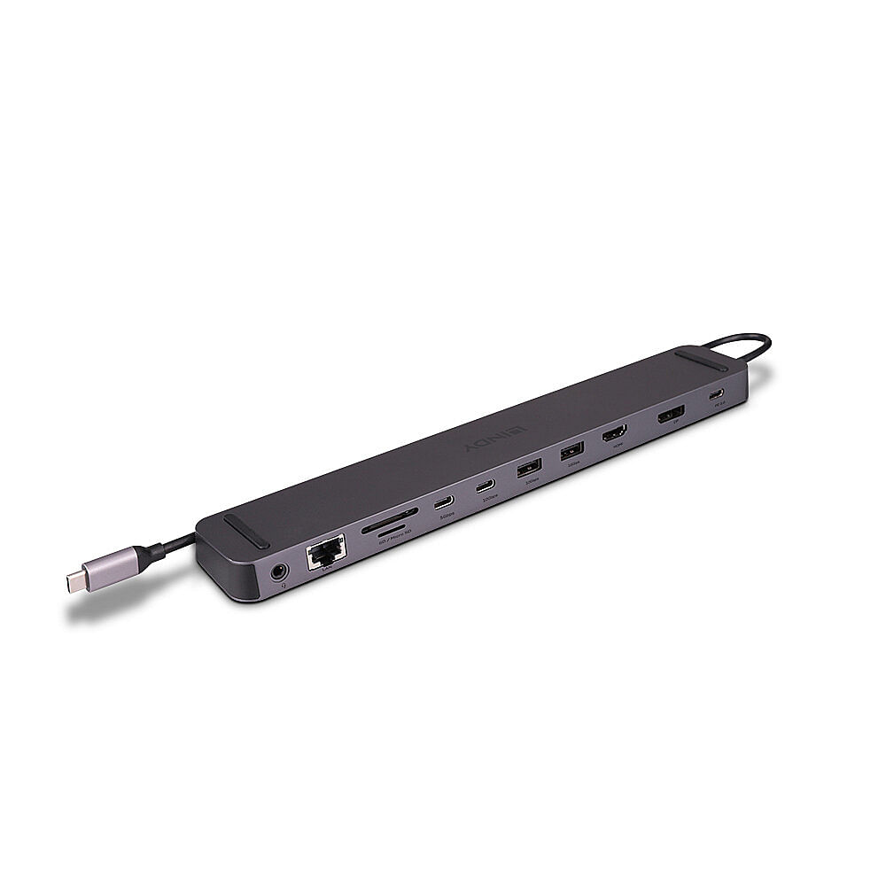 Buy Lindy DST-Mini XT 810 USB-C Laptop Docking Station [43392] - MyDeal ...