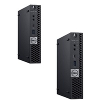 Bulk Buy 2x Dell OptiPlex 7060 Micro Desktop PC i5-8500 3.0GHz 8GB RAM 256GB SSD - Refurbished