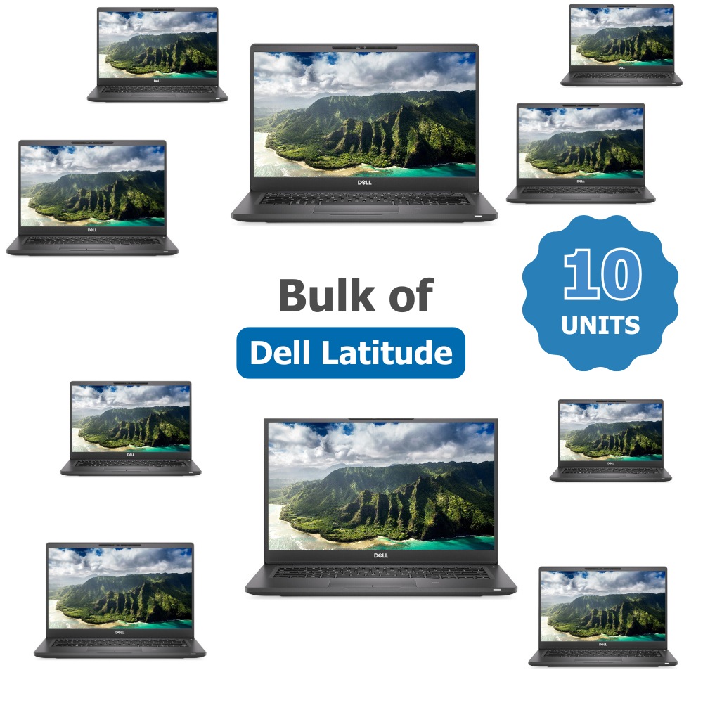 Buy Bulk of 10x Dell Latitude 5300 13.3" Laptop i5-8365U 4.1GHz 256GB ...