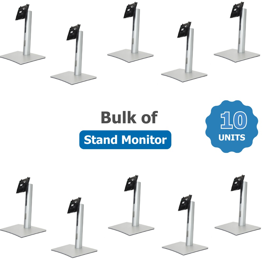 Buy Bulk of 10x Dell P3424WEB Round Monitor Stand – Height Adjustable ...