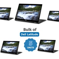 Bulk of 5x Dell Latitude 7390 13.3" 2-in-1 FHD Laptop i5-8350U up to 3.6GHz 8GB RAM 256GB 4G LTE- Refurbished (Grade B)
