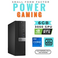 Dell 7050 SFF Gaming Desktop PC i7-7700 up to 4.2GHz 512GB 16GB RAM 6GB RTX 3050 - Refurbished