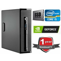 HP 800 G2 SFF Gaming Desktop PC i5-6500 3.6GHz 16GB RAM 1TB SSD 2GB GT1030 - Refurbished