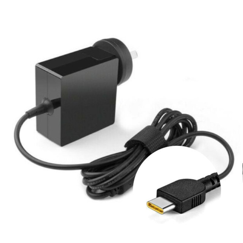 Buy Lenovo USBC Genuine Charger, AU Adapter, 45W PN 4X20E75134