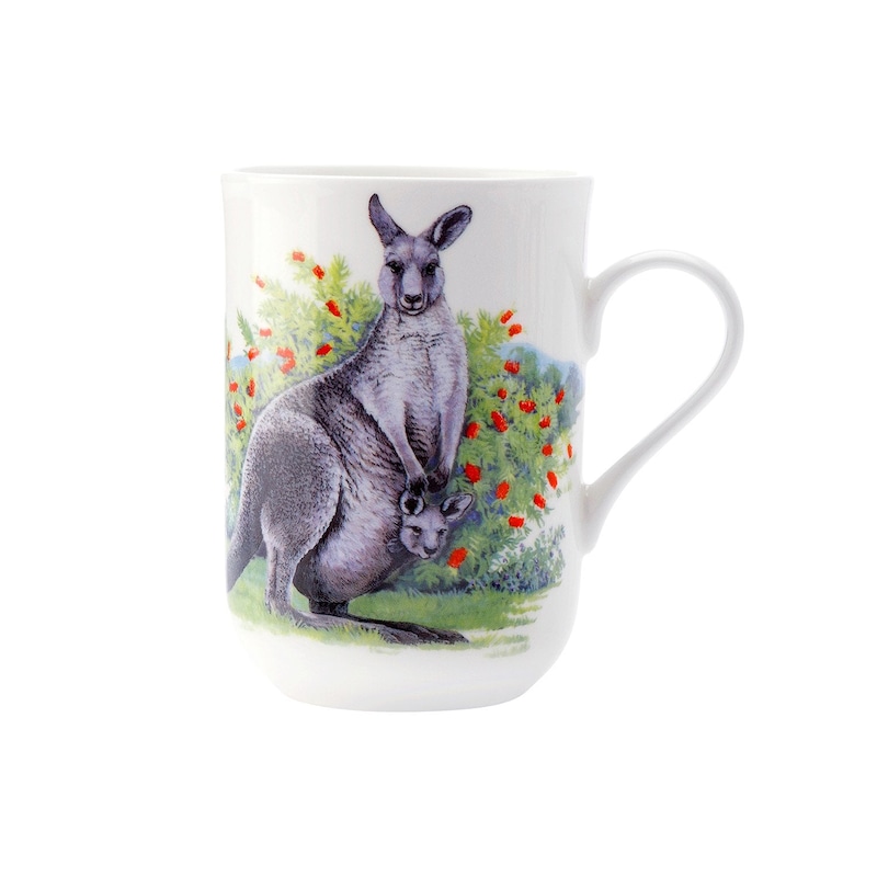 Buy Maxwell & Williams Cashmere Animals of Australia Mug 300ml Kangaroo ...