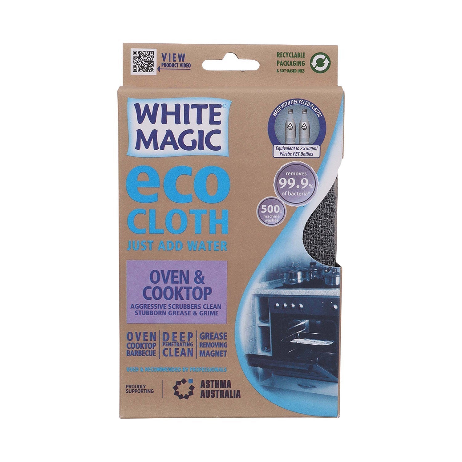 White Magic Oven And Cooktop Eco Cloth