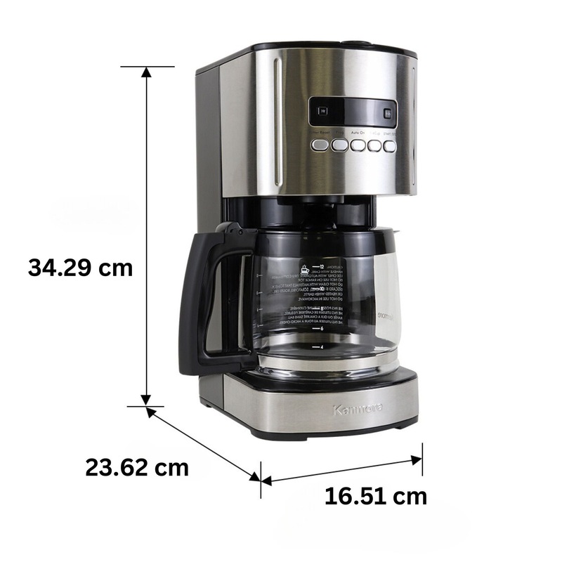 Buy Kenmore Aroma Control 12Cup Programmable Coffee Maker, Black and