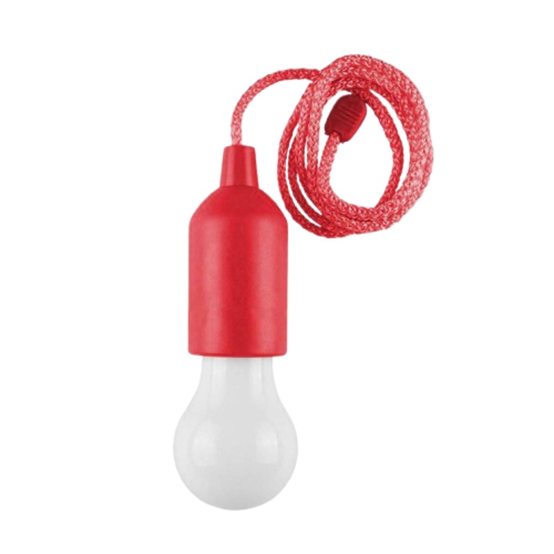 Buy LED Pull Cord Light Bulb Battery Colorful Portable Hanging Lamp