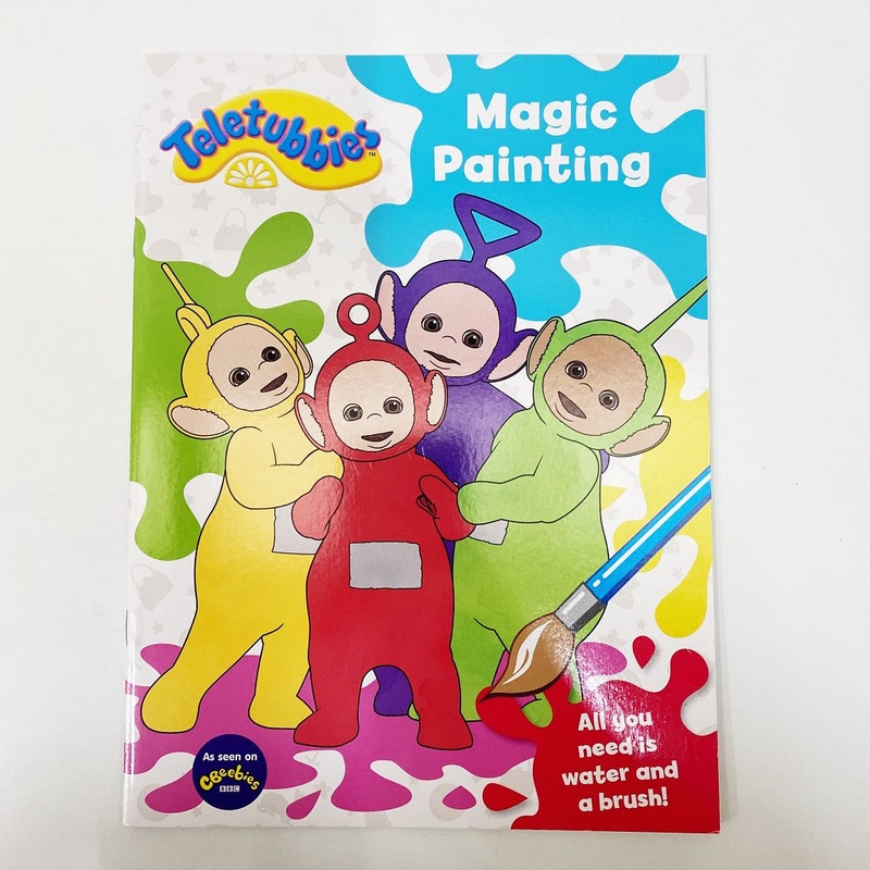 Buy Teletubbies - Magic Painting Activity Book - MyDeal