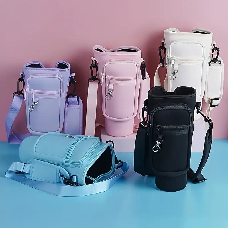 Water Bottle Holder Backpack With Phone Pocket Garolue Water