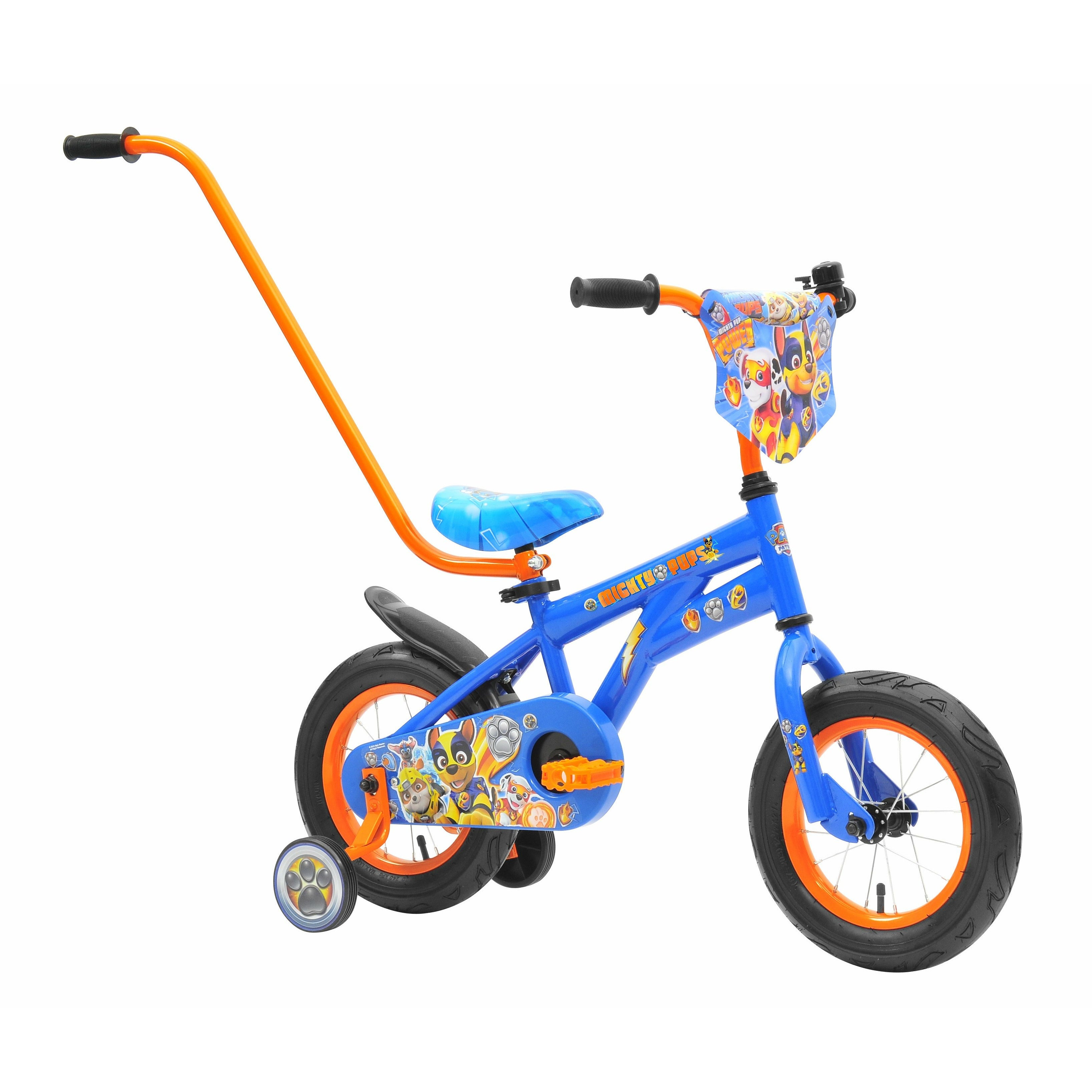 Paw patrol 30cm hot sale bike with handle