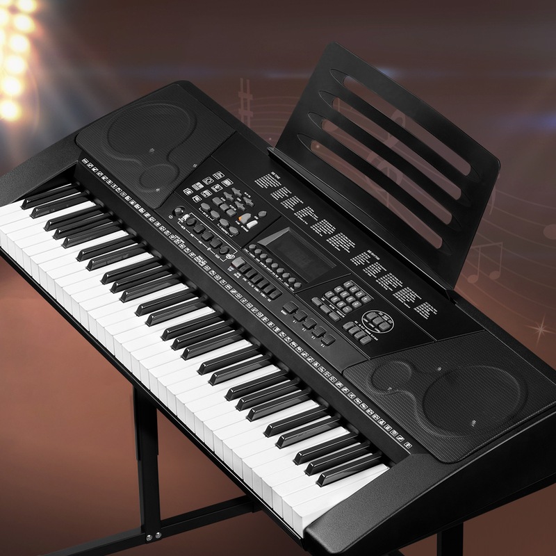 Buy 61 Keys Electronic Piano Keyboard Digital Electric Keyboards LED