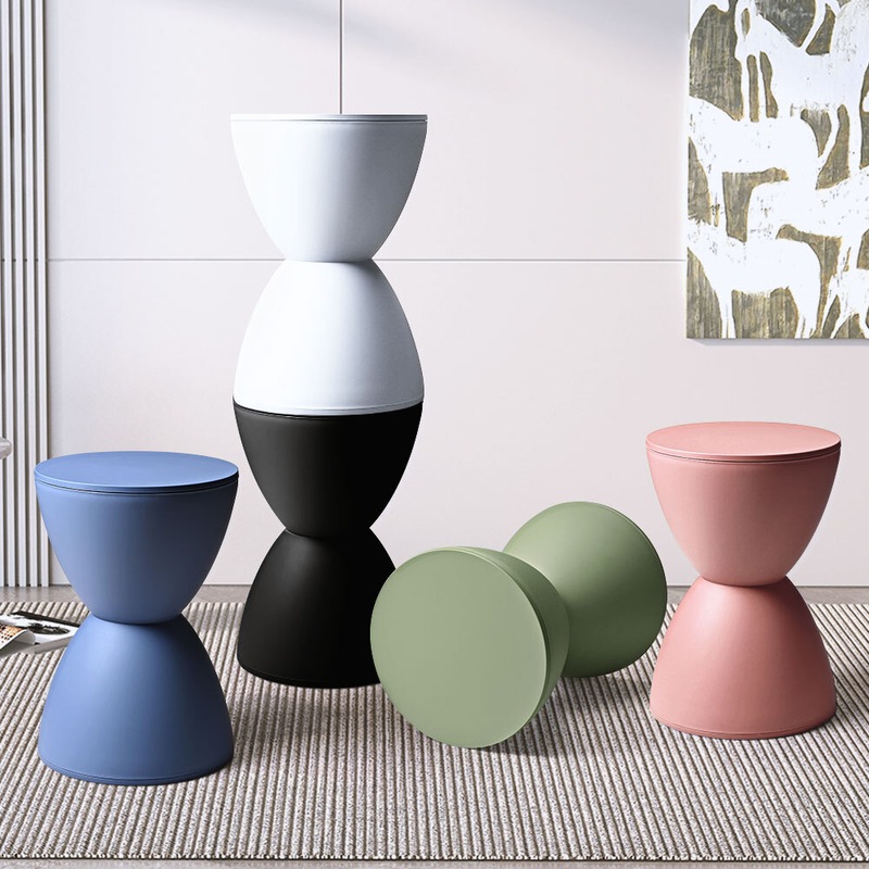 In Pool Table And Bar Stools Hourglass Shaped Stool Plastic Modern