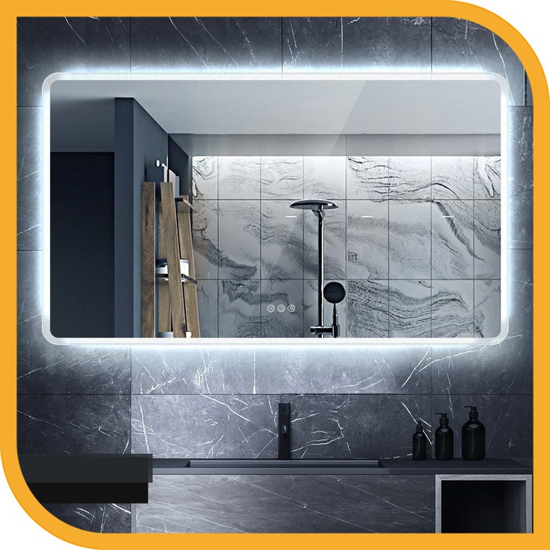 Buy Simplus LED Wall Mirror Rectangle Bathroom Makeup Mirrors Vanity