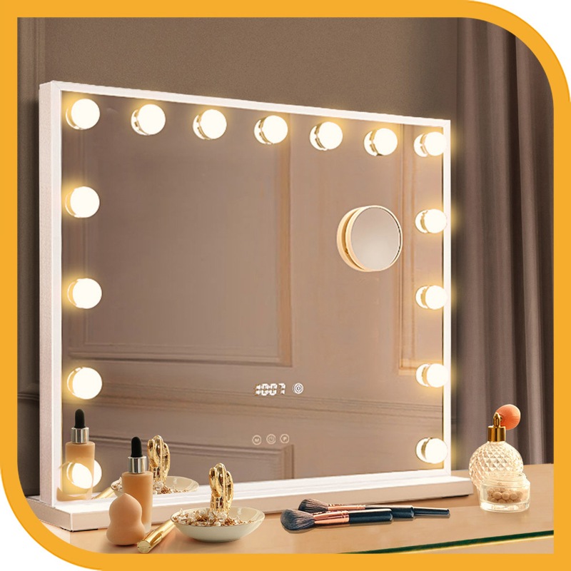 Buy Simplus 60cm Vanity Makeup Mirror With Lights Hollywood LED Mirrors ...