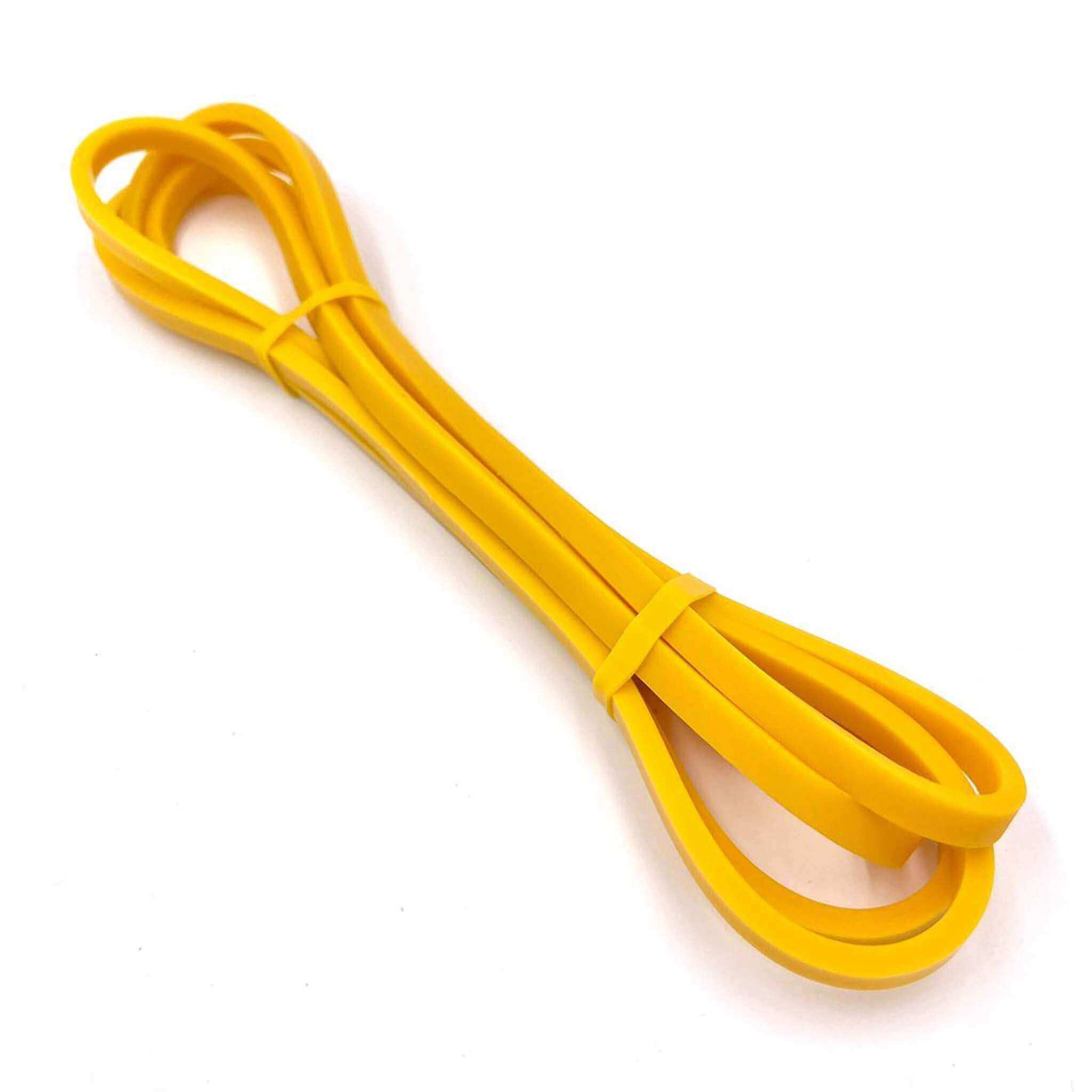 YELLOW 6.4mm Latex Resistance Power Bands FEATHER Australia