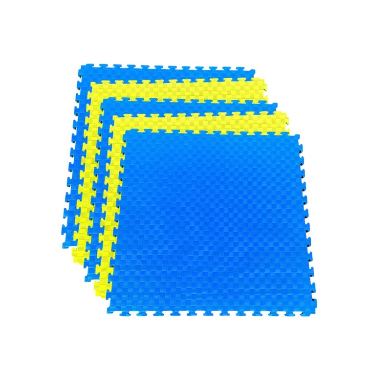 Buy Pack of 5 20mm EVA Foam Jigsaw Interlocking Floor Tile Mat 1m x