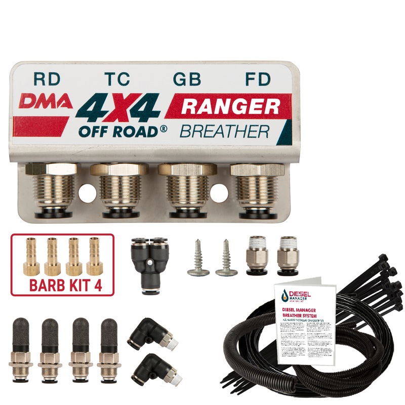 Buy DMA Diff Breather 4 Port Ford Ranger Px1 Px2 3.2Ltr Tdi 4x4 Off