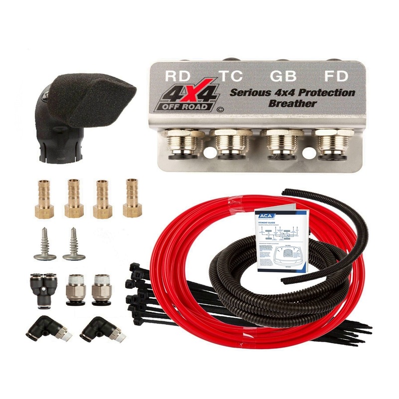 Buy DIFF BREATHER KIT 4P SNORKEL PRE FILTER FOR TOYOTA HILUX N70 KUN26R